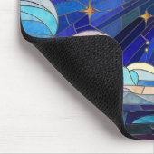 夜空 – デジタルアートモザイク マウスパッド (コーナー)