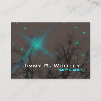 夜空-パーティーのプランナーカード 名刺