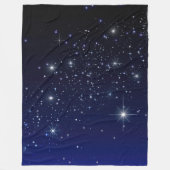 夜空 フリースブランケット (正面)