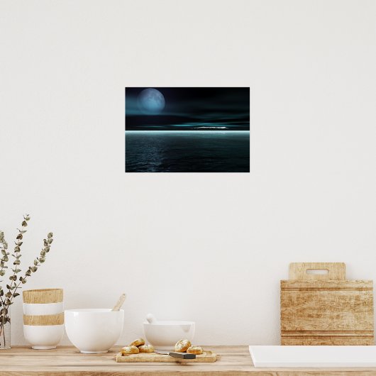 夜空 ポスター (キッチン)