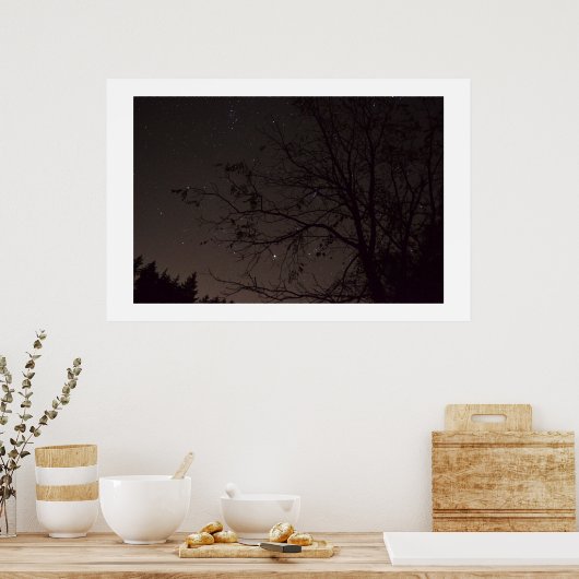 夜空 ポスター (キッチン)