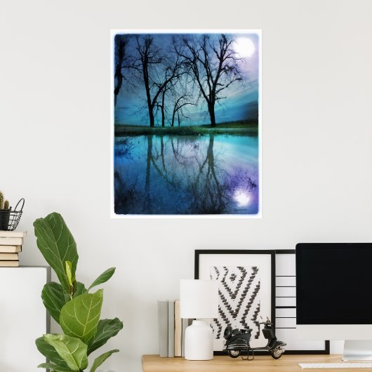 夜空，ポスター ポスター (ホームオフィス)