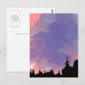 夜空 ポストカード (正面/裏面)