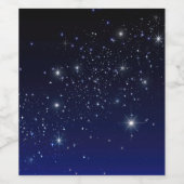 夜空 ワインラベル (シングルラベル)