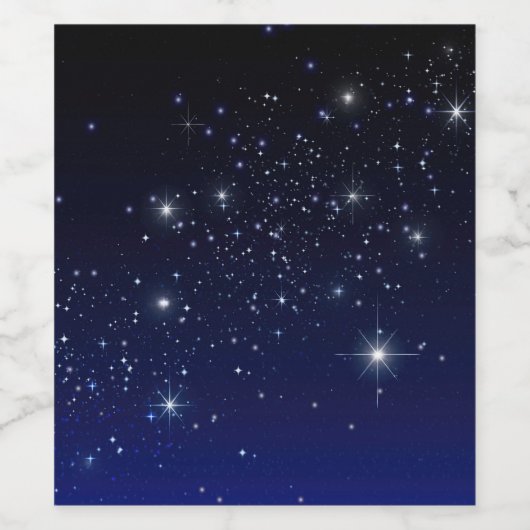 夜空 ワインラベル (シングルラベル)