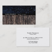 夜空 名刺 (正面/裏面)