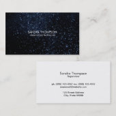 夜空 名刺 (正面/裏面)