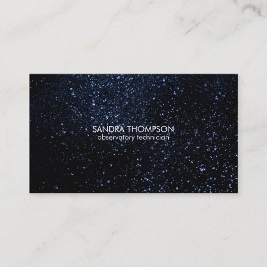 夜空 名刺 (正面)
