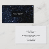 夜空 名刺 (正面/裏面)