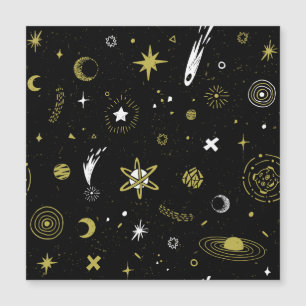 夜空：宇宙のシームレスなパターン。