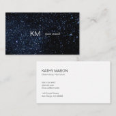 夜空 |星 名刺 (正面/裏面)