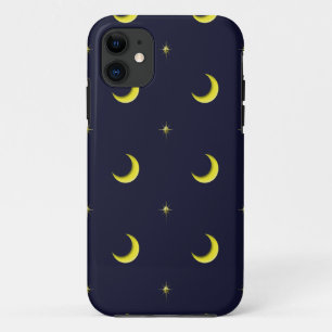 夜空 月と星携帯ケース iPhone 11 ケース