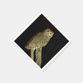 夜素晴らしの角フクロウ スタンダードカクテルナプキン (角)