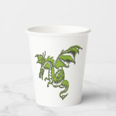 夜素晴らし歓迎の角フクロウ 紙コップ (裏面)