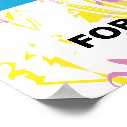 夜絵を描誕生会 ポスター (角)