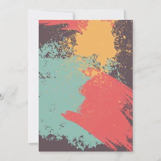 夜絵を描誕生会 招待状 (裏面)