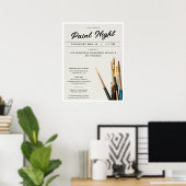 夜絵を描金の調達 ポスター (ホームオフィス)