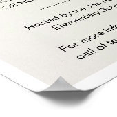 夜絵を描金の調達 ポスター (角)