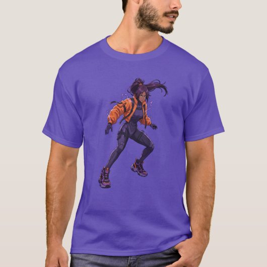 夜羅四季院猫 Tシャツ (正面)