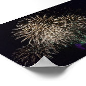 夜花火大会 ポスター (角)