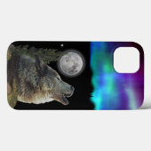 夜芸術のオオカミ Case-Mate iPhoneケース (裏面 (横))