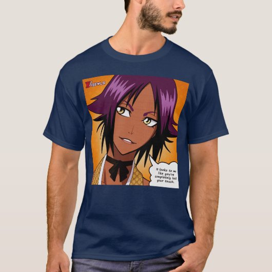 夜落市 ポップアート 楽しい Tシャツ (正面)