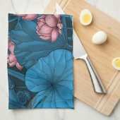 夜蓮園 キッチンタオル (四つ折り)