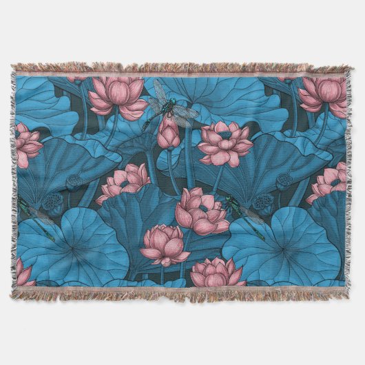 夜蓮園 スローブランケット (正面)