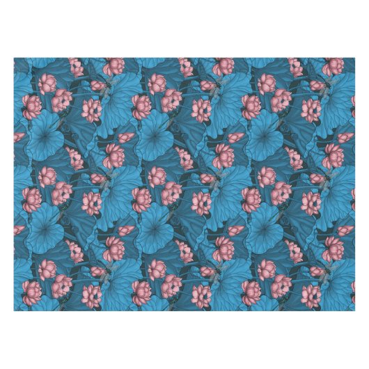 夜蓮園 テーブルクロス (正面(横))