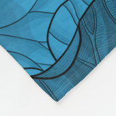 夜蓮園 フリースブランケット (角)