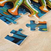 夜蛙 ジグソーパズル (側面)