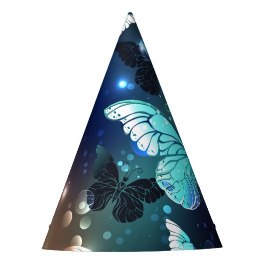 夜蝶のうねり パーティーハット (正面)