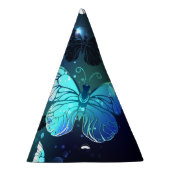 夜蝶のうねり パーティーハット (右)