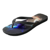 夜蝶の儚い舞 ビーチサンダル (アングル)