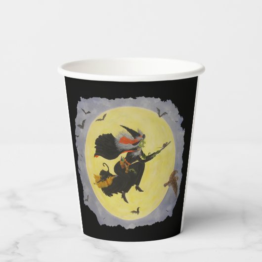 「夜行便!」 紙コップ (裏面)