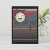 夜行列車カード 招待状 (スタンド正面)