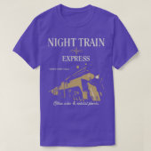 夜行列車表現 Tシャツ (デザイン正面)