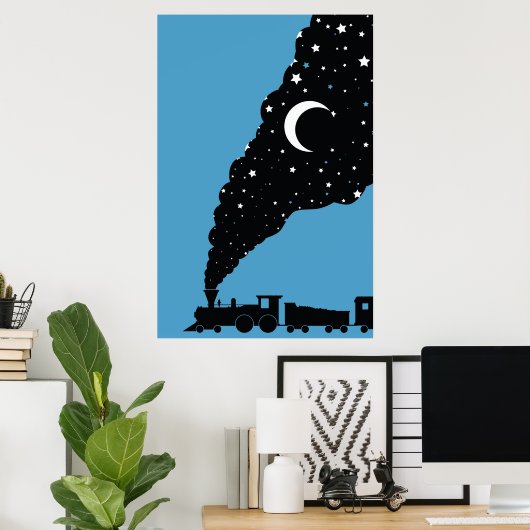 夜行列車 ポスター (ホームオフィス)
