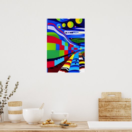 夜行列車 ポスター (キッチン)