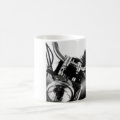 夜行列車-マグ コーヒーマグカップ (中央)