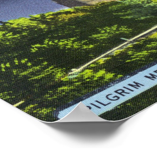 夜行巡礼記念碑の眺め ポスター (角)