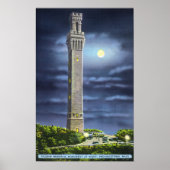 夜行巡礼記念碑の眺め ポスター (正面)