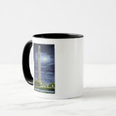 夜行巡礼記念碑の眺め マグカップ (正面左)