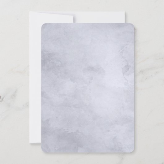 夜行性この得単実在婚約パーティ 招待状 (裏面)