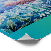 夜行性のゴシフクロウのポスター ポスター (角)