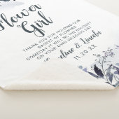 夜行性フローラへフラワーガール引用文 シェルパブランケット (3/4)