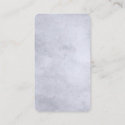 夜行性フローラネイビー結婚ダスティブルー詳細 エンクロージャーカード (裏面)