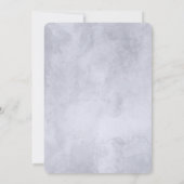 夜行性フローラポップ・アートのフィズンリンクバチェロレッテ 招待状 (裏面)