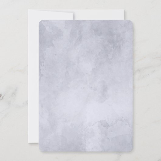 夜行性フローラポップ・アートのフィズンリンクバチェロレッテ 招待状 (裏面)