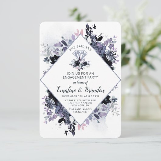 夜行性フローラ彼女はYes婚約パーティと言った 招待状 (スタンド正面)